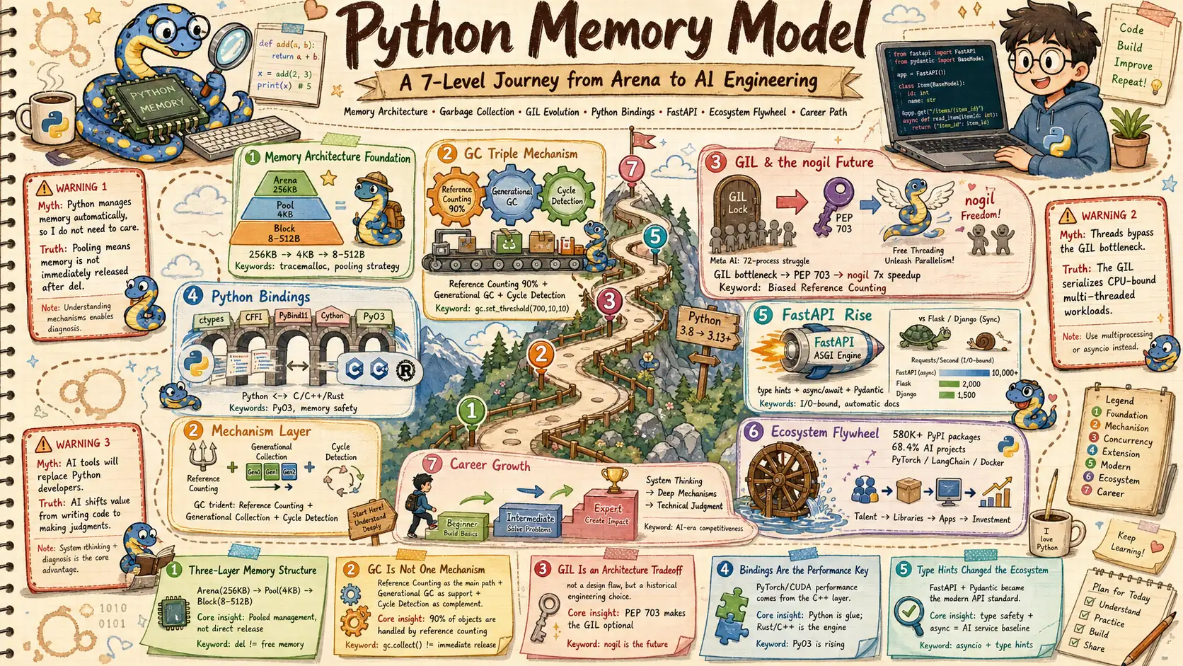 Python Memory Model Deep Dive series cover